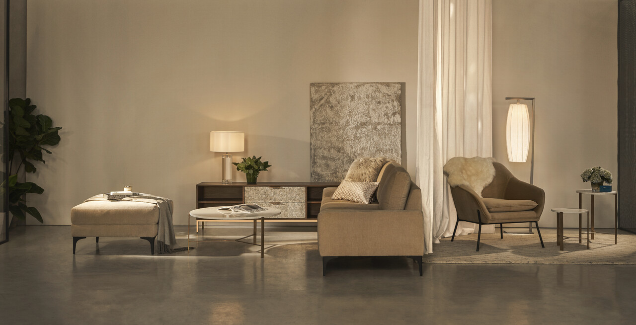 Eco-friendly modern office interior design concept